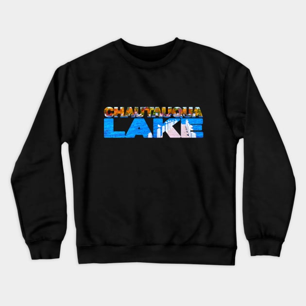 CHAUTAUQUA LAKE - New York USA Crewneck Sweatshirt by TouristMerch